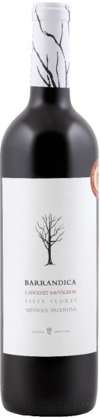 Вино Antucura, "Barrandica" Cabernet Sauvignon, Mendoza DO, 2012