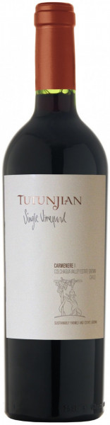 Вино Apaltagua, "Tutunjian" Single Vineyard Carmenere, 2020