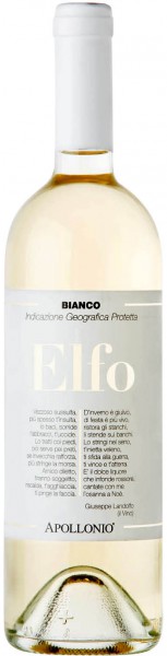 Вино Apollonio, "Elfo" Bianco, Salento IGT, 2010