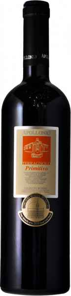 Вино Apollonio, "Terragnolo" Primitivo, Salento IGT, 2012