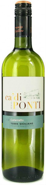 Вино Araldica Castelvero, "Ca' di Ponti" Catarratto, Terre Siciliane IGT, 2014