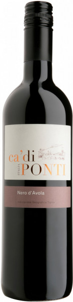 Вино Araldica Castelvero, "Ca'di Ponti" Nero d'Avola, Terre Siciliane IGT, 2015