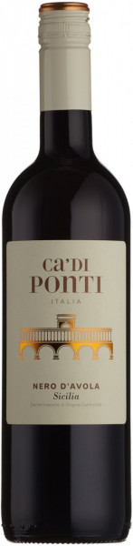 Вино Araldica Castelvero, "Ca'di Ponti" Nero d'Avola, Terre Siciliane IGT, 2019
