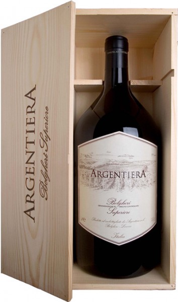 Вино "Argentiera" Bolgheri Superiore DOC, 2004, wooden box, 3 л