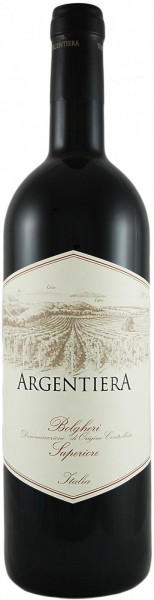 Вино "Argentiera" Bolgheri Superiore DOC, 2011, 0.375 л