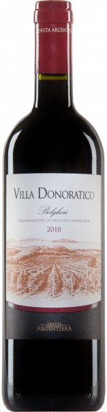 Вино Argentiera, "Villa Donoratico", 2010