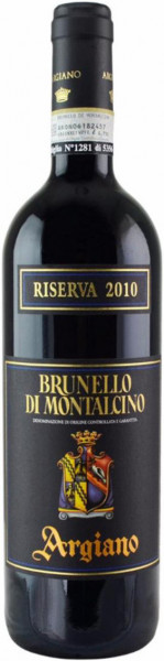 Вино Argiano, Brunello di Montalcino Riserva DOCG, 2010