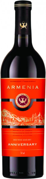 Вино "Armenia" Anniversary Edition, Red Semi-Dry