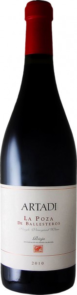 Вино Artadi, "La Poza de Ballesteros", Rioja DOC, 2010