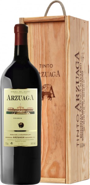 Вино "Arzuaga" Crianza, 2010, with wooden box, 3 л