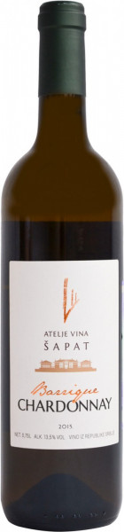 Вино Atelje Vina Sapat, Chardonnay Barrique, 2015