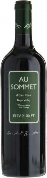 Вино "Au Sommet", Napa Valley AVA, 2019