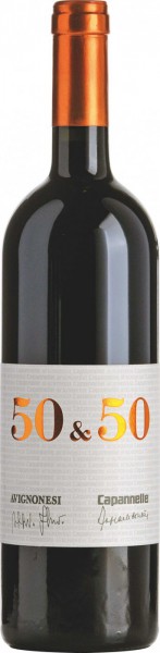 Вино Avignonesi-Capannelle, "50 & 50", Vino da Tavola di Toscana IGT 2006, 1.5 л