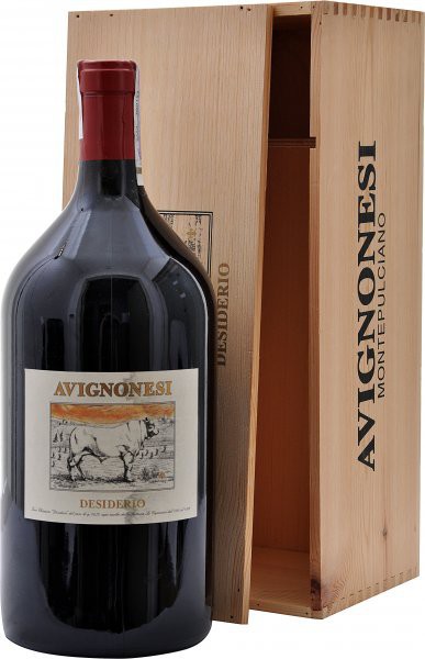 Вино Avignonesi, "Desiderio", Cortona DOC, 2008, wooden box, 3 л