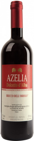 Вино Azelia, "Bricco dell'Oriolo" Dolcetto d'Alba DOC, 2017