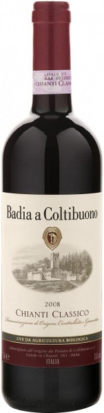 Вино Badia a Coltibuono, Chianti Classico DOCG, 2008