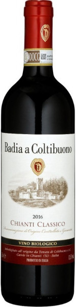 Вино Badia a Coltibuono, Chianti Classico DOCG, 2016