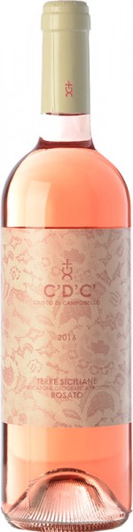 Вино Baglio del Cristo di Campobello, C'D'C' Rosato, Terre Siciliane IGP, 2016