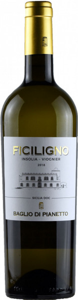 Вино Baglio di Pianetto, "Ficiligno" Viognier-Inzolia, Sicilia IGT, 2018