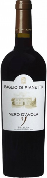Вино Baglio di Pianetto, Nero d’Avola "Y", Sicilia IGT, 0.375 л