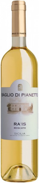 Вино Baglio di Pianetto, "Ra'is" Moscato di Noto, Sicilia IGT, 2011, 0.5 л
