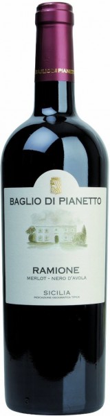 Вино Baglio di Pianetto, "Ramione" Merlot-Nero d’Avola, Sicilia IGT, 2009