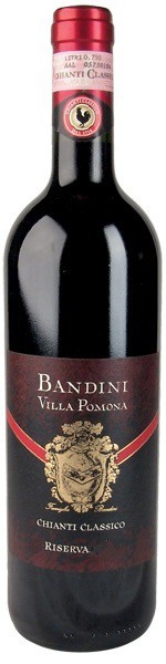 Вино Bandini Villa Pomona, Chianti Classico Riserva DOCG, 2009