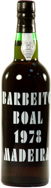 Вино Barbeito, "Boal", 1978