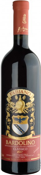 Вино Bardolino Classico DOC, 2007