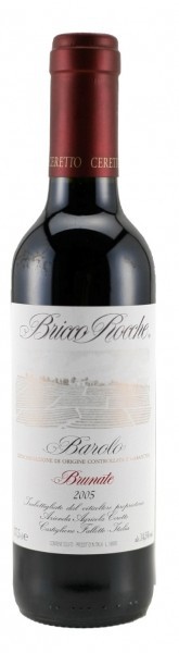 Вино Barolo "Bricco Rocche" Brunate DOCG 2005, 0.375 л