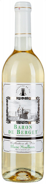 Вино "Baron de Berget" Blanc Moelleux