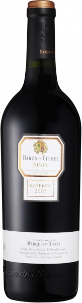 Вино Baron de Chirel Reserva Rioja DOC 2005