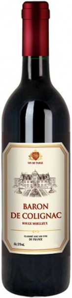 Вино "Baron de Colignac" Rouge Moelleux