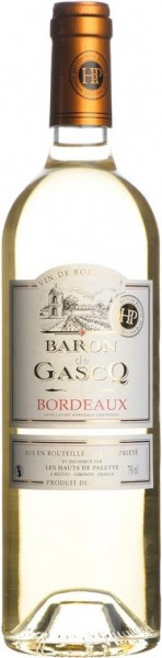 Вино "Baron de Gascq" Blanc Moelleux, Bordeaux AOC