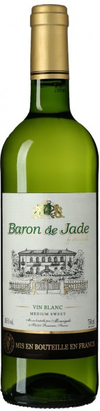 Вино "Baron de Jade" Vin Blanc, Medium Sweet