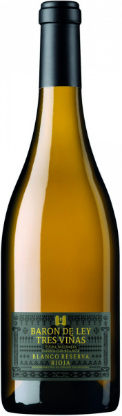 Вино Baron de Ley, "Tres Vinas" Blanco Reserva, Rioja DOC, 2011