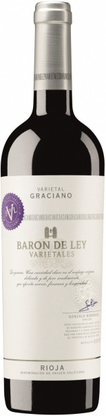 Вино Baron de Ley, "Varietales" Graciano, Rioja DOC, 2014