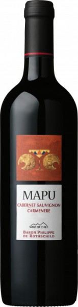 Вино Baron Philippe de Rothschild, "Mapu" Cabernet Sauvignon/Carmenere, 2007