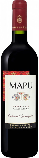 Вино Baron Philippe de Rothschild, "MAPU Seleccion" Cabernet Sauvignon, 2018