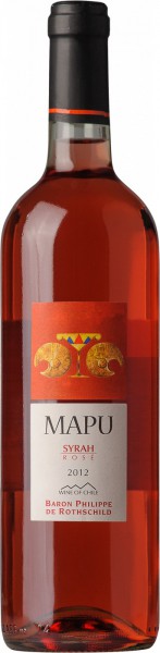 Вино Baron Philippe de Rothschild, "Mapu" Syrah Rose, 2012