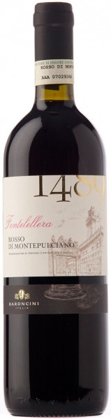 Вино Baroncini, "Fontelellera" Rosso Di Montepulciano, 2008