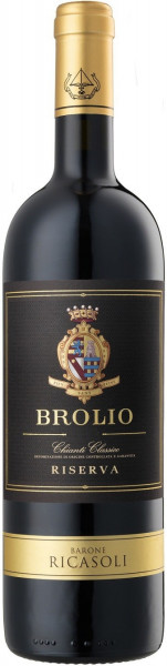 Вино Barone Ricasoli, "Brolio", Chianti Classico DOCG Riserva, 2018