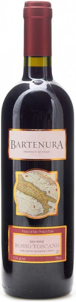Вино Bartenura, Rosso Toscano IGT