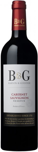 Вино Barton & Guestier, "Reserve" Cabernet Sauvignon, Pays d'Oc IGP, 2021