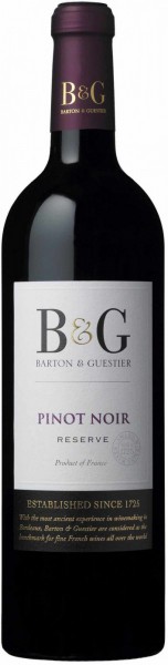 Вино Barton & Guestier, "Reserve" Pinot Noir, Ile de Beaute IGP