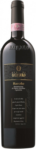 Вино Batasiolo, Barolo DOCG, 2016, 375 мл