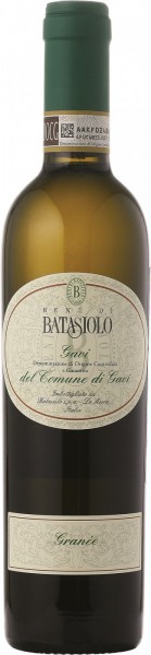 Вино Batasiolo, "Granee", Gavi del Comune di Gavi DOCG, 2015, 0.375 л