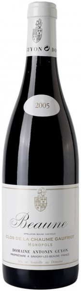 Вино Beaune AOC Clos De La Chaume Gaufriot (Monopole), 2005