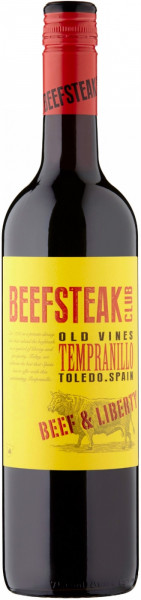Вино "Beefsteak Club" Beef & Liberty Tempranillo, 2019