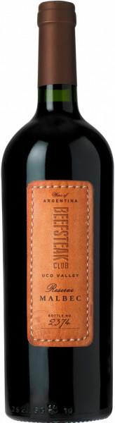 Вино "Beefsteak Club" Reserve Malbec, 2020